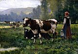 Julien Dupre Paysage avec Animaux